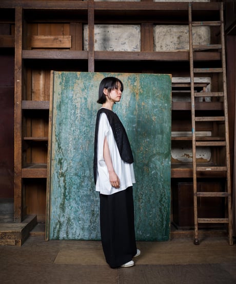 思惟と影Wide-leg trousers