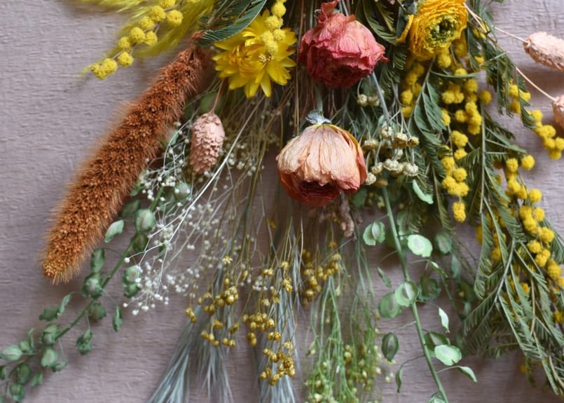 定期発送】ドライフラワーブーケ(M) | COCO BOTANICAL arrangemen