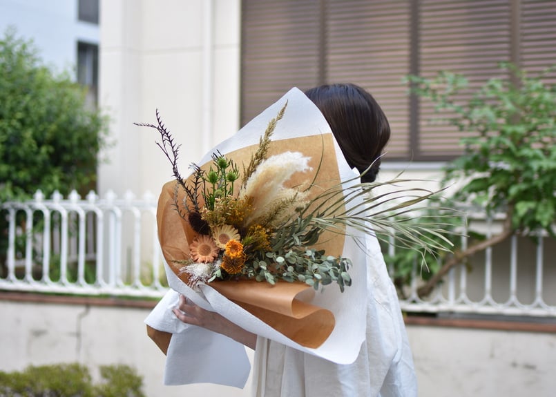 【みわ】une flower worksブーケ プチブーケ] カラー6種/プリザーブドフラワー | Flower works