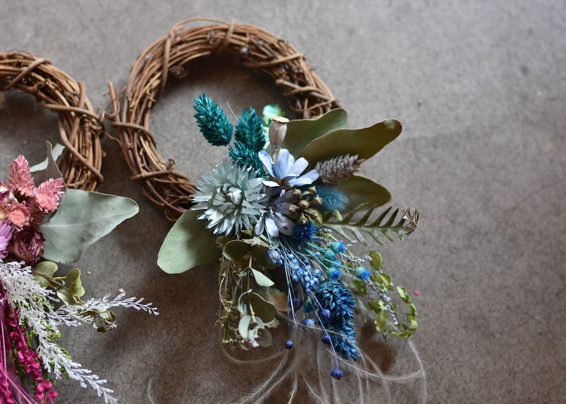 ドライフラワーリース　～Botanical～　ハンドメイド・オーダー ドライフラワーリース ～Botanical～ ハンドメイド・オーダー ドライ