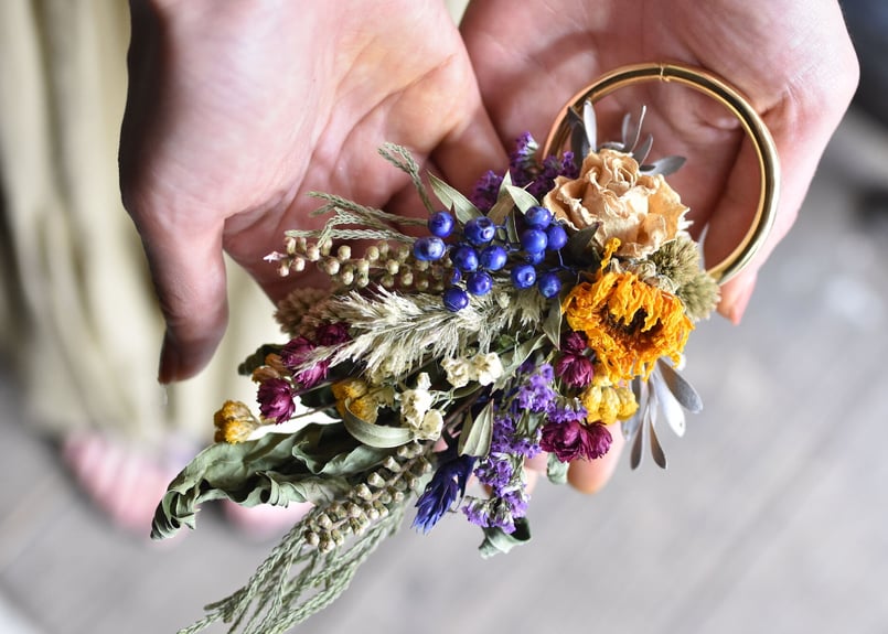 発送】リングオーナメント | COCO BOTANICAL arrangement |ドライ