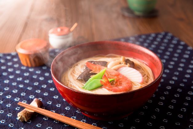 大阪万博 会場限定　ミャクミャク　三輪そうめん 木箱入り　2箱セット　素麺 楽天市場】三輪そうめん池利 「三輪の四季」 （JS-30）木箱入【三輪