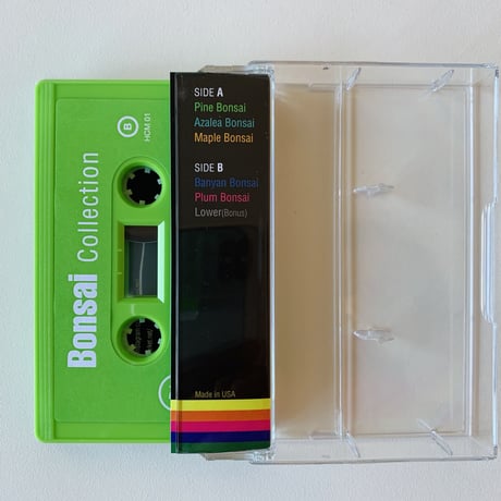 DJ Synthesizer『Bonsai Collection』EP（カセットテープ）