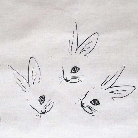 ショルダートートバッグ（bunnies）