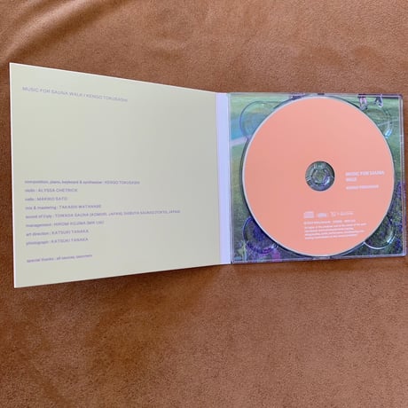 とくさしけんご『MUSIC FOR SAUNA WALK』CD