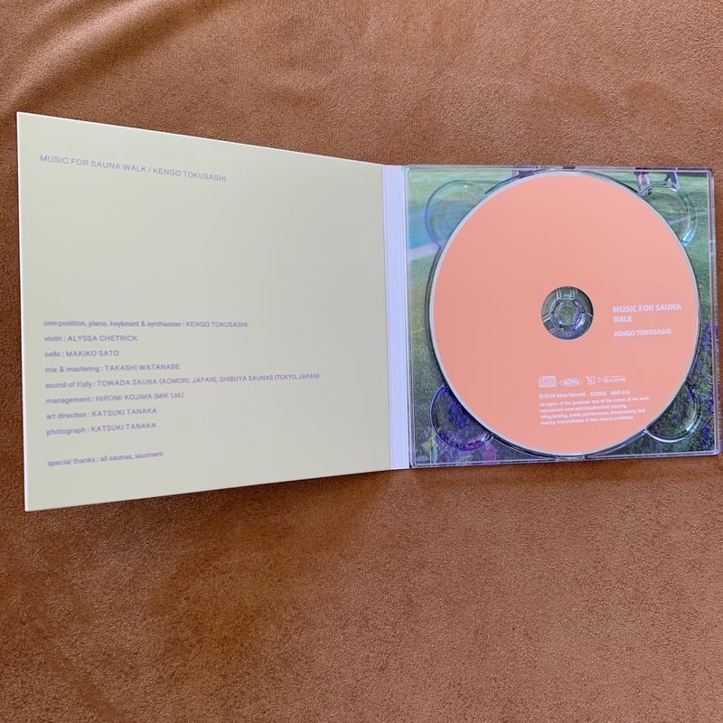 とくさしけんご『MUSIC FOR SAUNA WALK』CD | MIK market