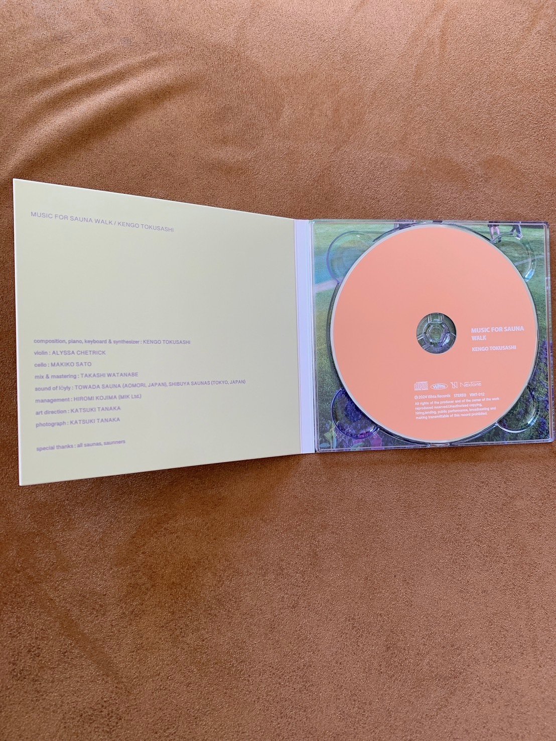 とくさしけんご『MUSIC FOR SAUNA WALK』CD | MIK market