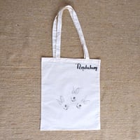 ショルダートートバッグ（bunnies）