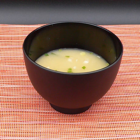 抗菌クリーンコート大きめ汁椀　黒 5個セット