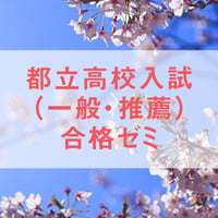 高校受験「合格ゼミ」【体験受講４時間】