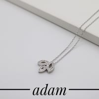 TP leaf necklace