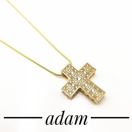 Cross  Geometry necklace
