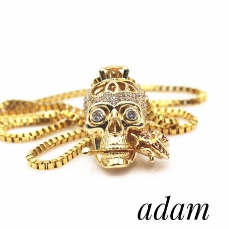 Scull Rose necklace
