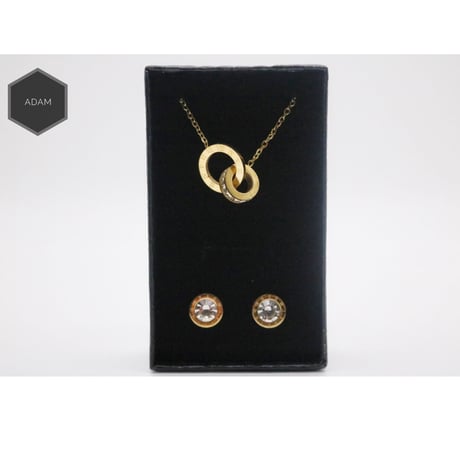 Squillare to Carve 【necklace&pierce SET】