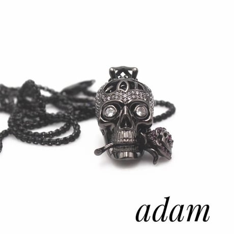 Scull Rose necklace