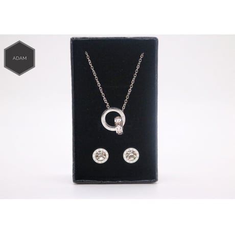Squillare to Carve 【necklace&pierce SET】