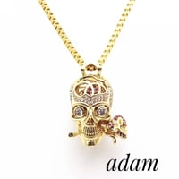 Scull Rose necklace