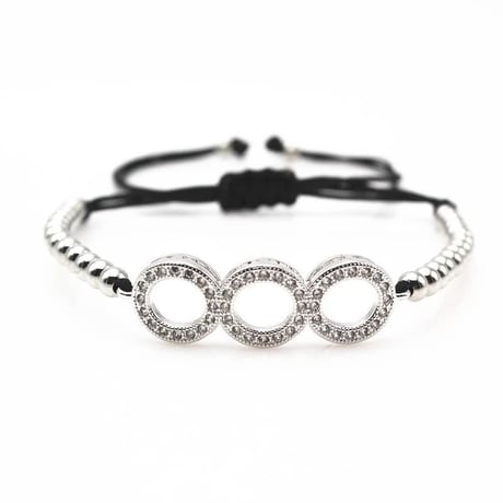 triple circle bracelet