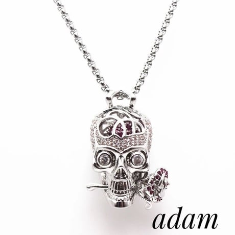 Scull Rose necklace