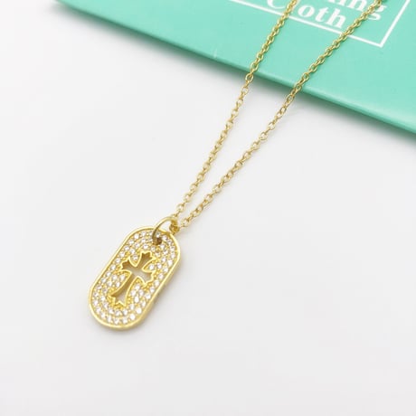 Cross  box luxury necklace
