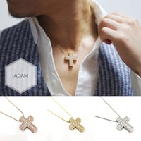 Cross  Geometry necklace