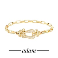 U-hoof chain  bracelet