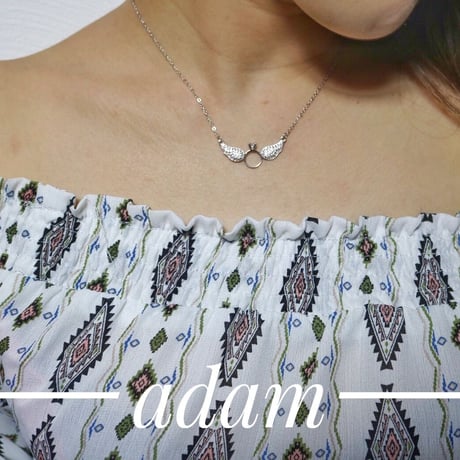 Angel ring necklace