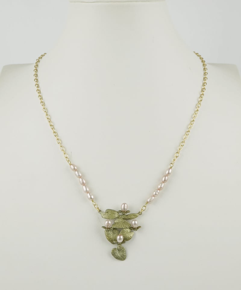 えんどう豆 ネックレス MICHAEL M ICHAUD エンドウ ネックレス(3パール