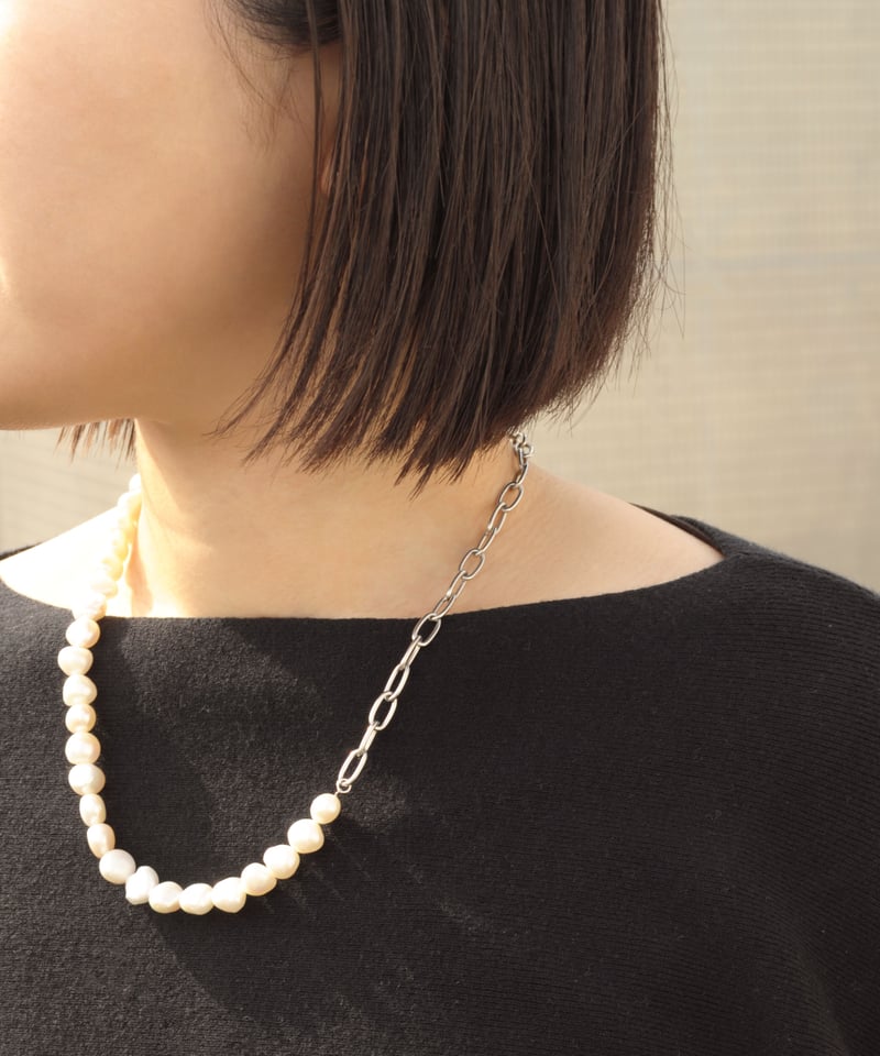 【国内即発】≪HULTQUIST ≫ パール ネックレス anq.】ステンレス・パールネックレス | KU-CROISSANT 公式