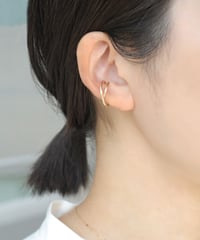 anq.】K10・ペアシェイプ ダイヤモンドパヴェネックレス | KU