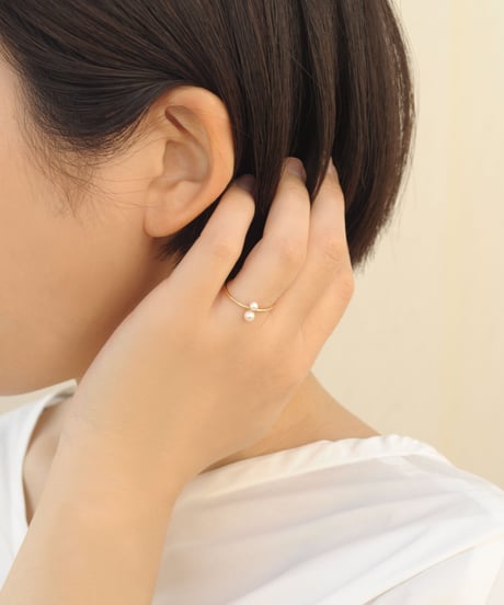 anq. K10ゴールド プレーンリング anq.】K10・4本セットリング | KU-CROISSANT 公式オンラインストア