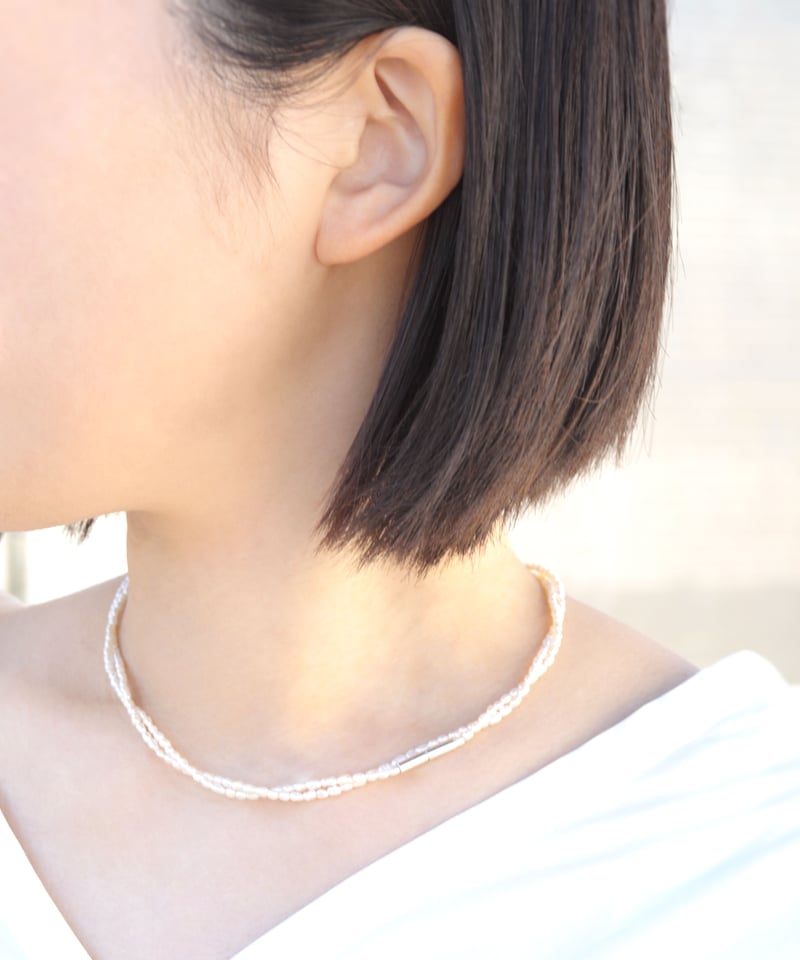 anq.】SV925・パール ロングネックレス 淡水パール | KU anq.】SV925・パール ロングネックレス 淡水パール | KU