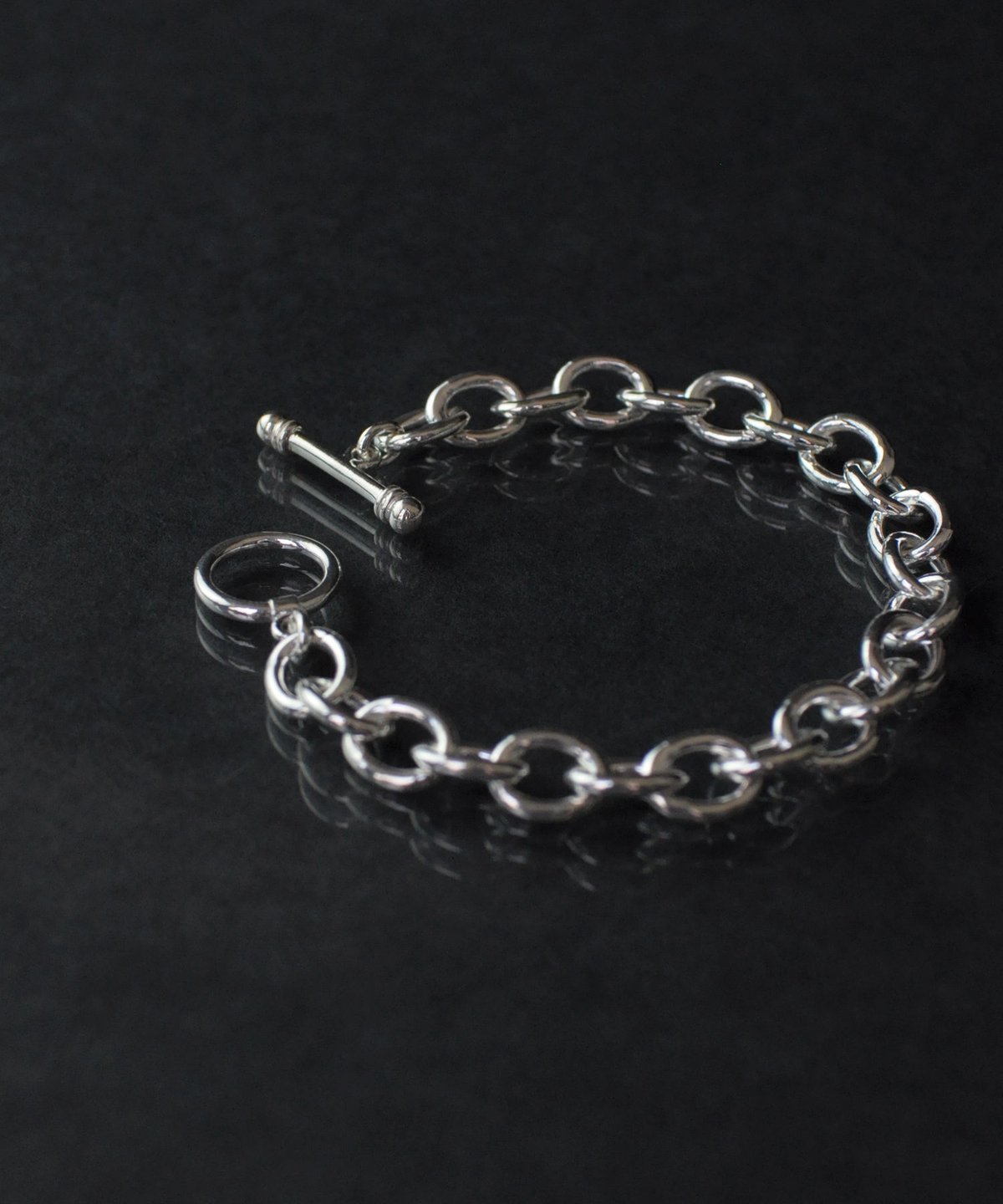 anq. アンク　シルバーブレスレット anq. ブレスレット 「anq.」シルバー 925 Tバーアクセント