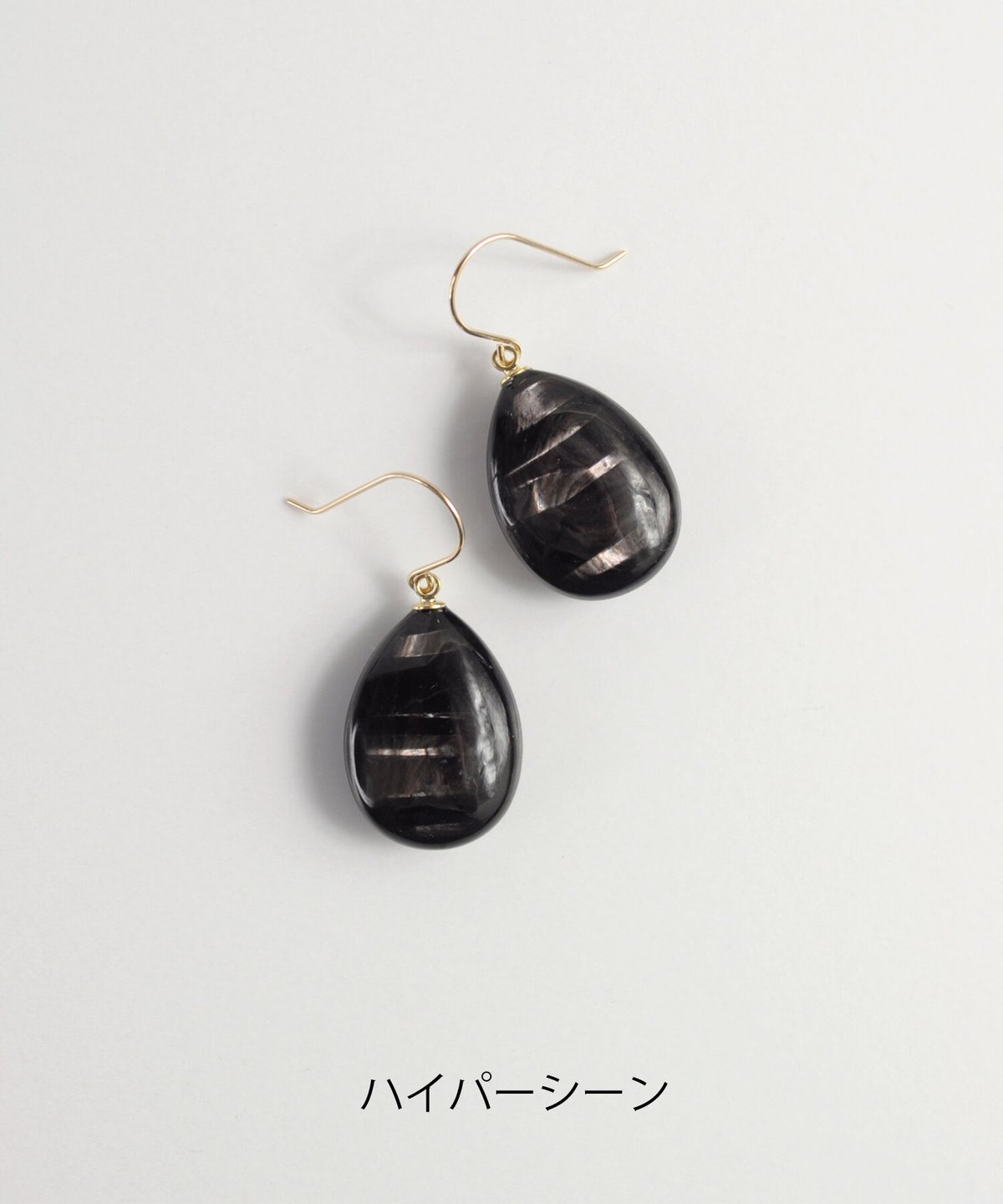anq.】K10・Limited Stone ピアス ラブラドライト/ラピスラズリ