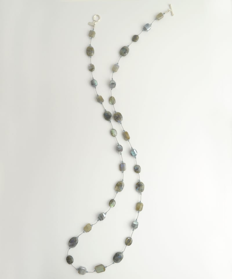 クークロワッサン　￼マーゴモリソン ラブラドライト￼ロングネックレス クークロワッサン ￼マーゴモリソン ラブラドライト￼ロングネックレス
