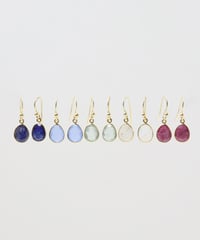 天然石ピアス