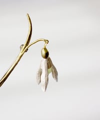 【MICHAEL MICHAUD】 SNOWDROPS　ブローチ