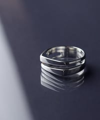 【anq.】シルバー925　スリットリング