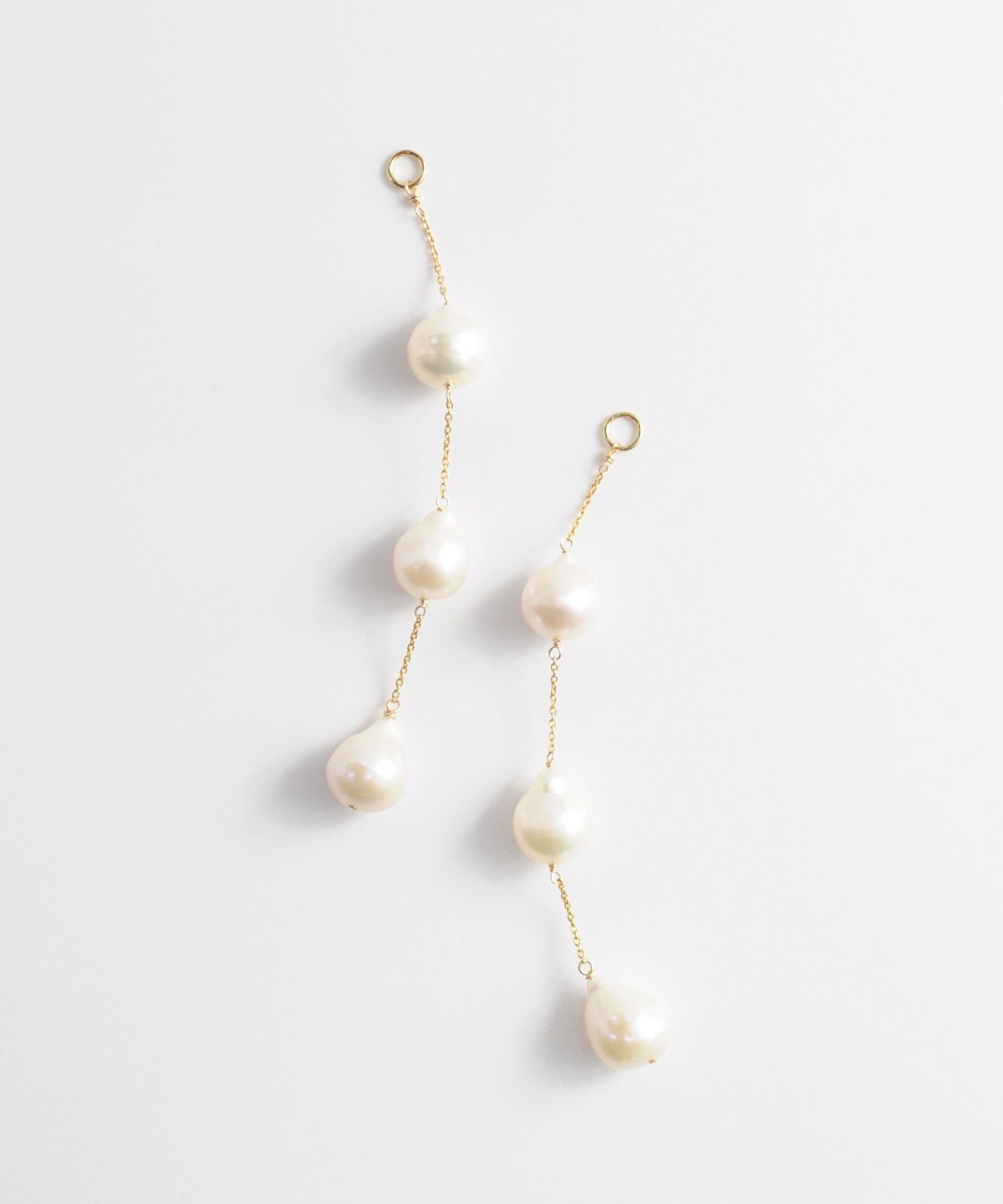 anq.】K14GF ・ステーションバロックパール チャーム | KU-CROISSANT