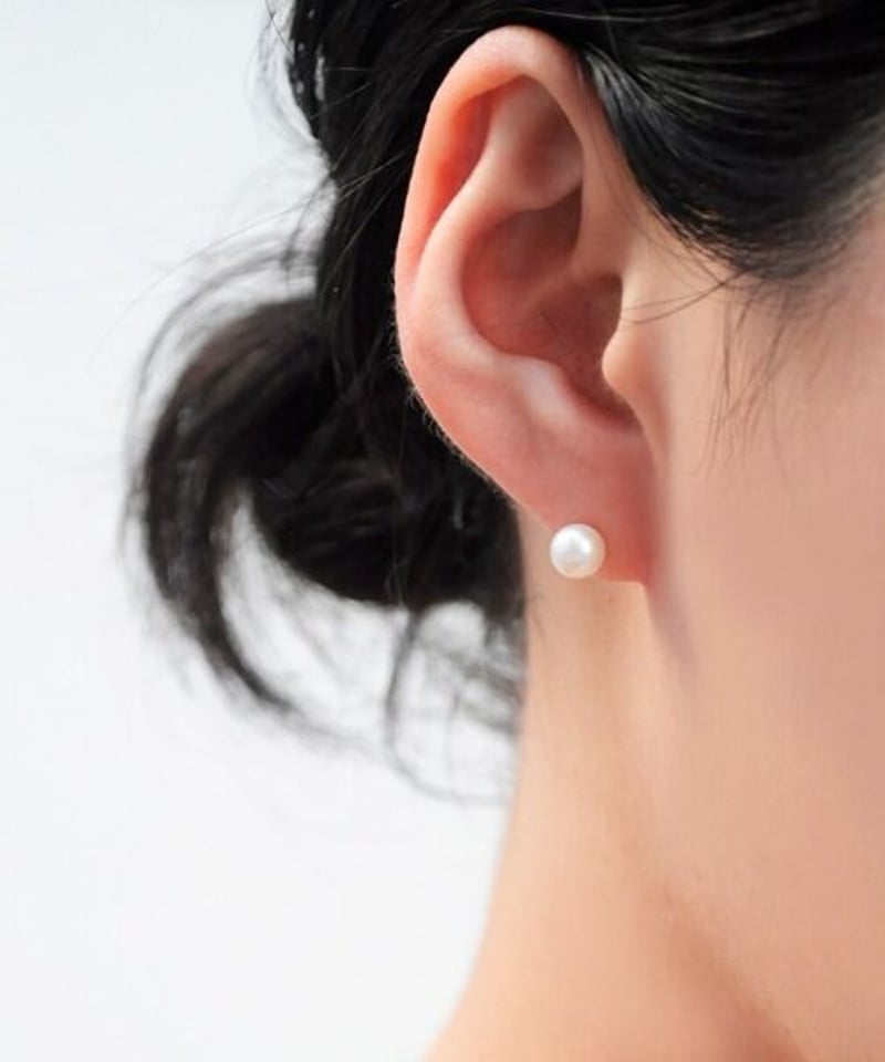 anq. K10パールピアス anq.】K10・淡水 パール スタッドピアス | KU-CROISSANT 公式