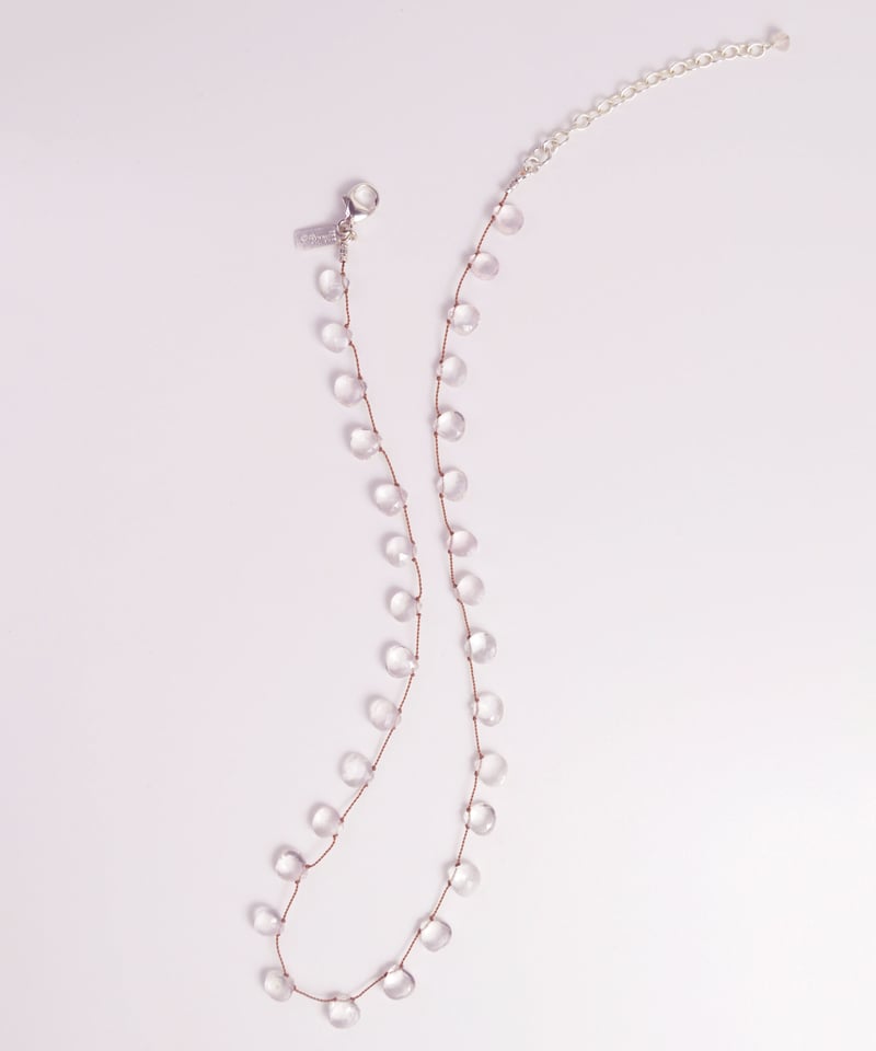 マーゴモリソン MARGO MORRISON ピンク天然石ネックレス