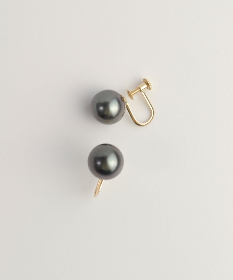 anq.】K10・タヒチパールイヤリング | KU-CROISSANT 公式オンラインストア