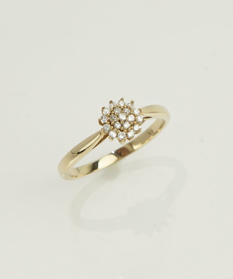 ANDY】K9YG ダイヤモンド クラシックデザインリング | KU-CROISSANT