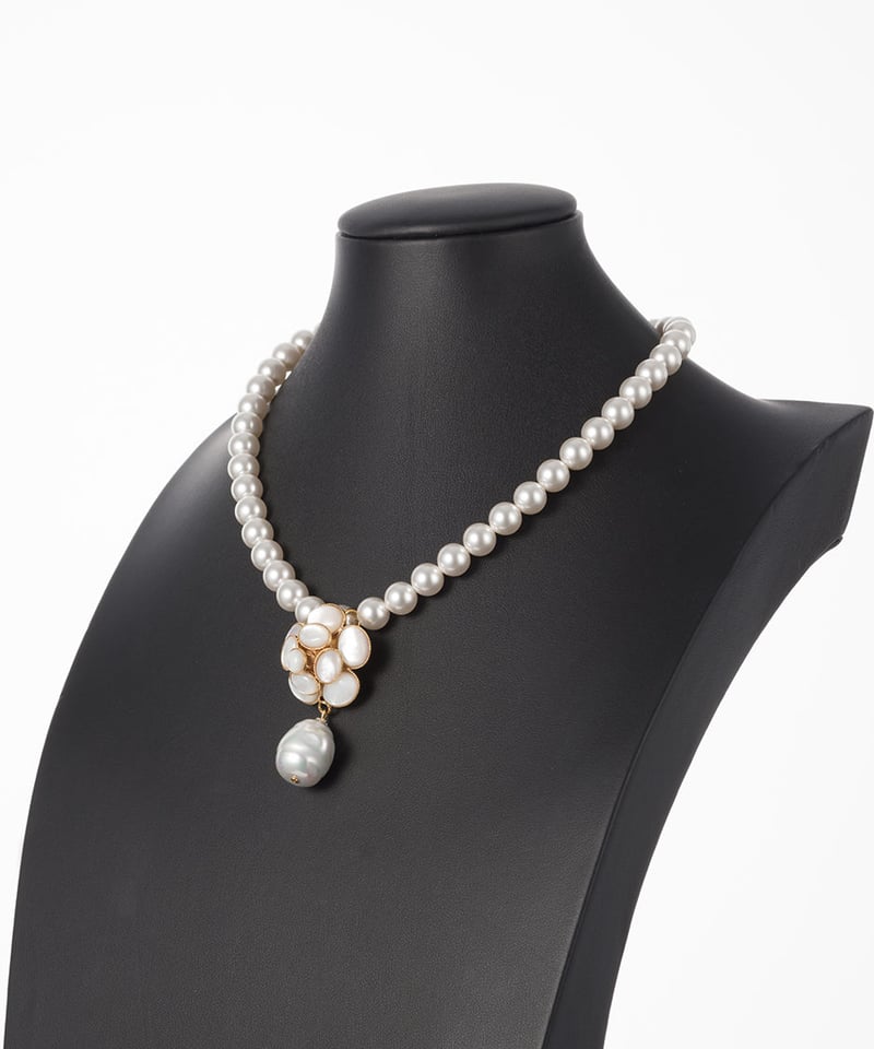 Philippe Ferrandis】camellia ドロップネックレス | KU-CRO 