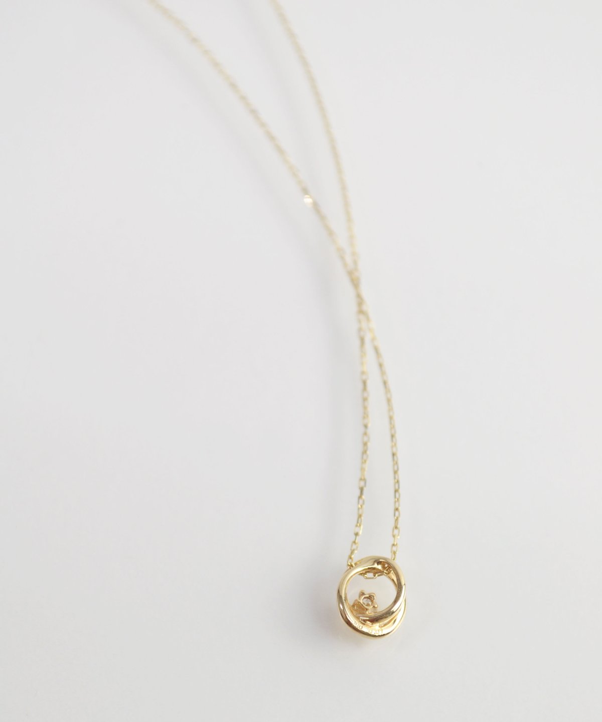 美品✨ete k10 プチ ダイヤモンド ネックレス K10MPG レイヤー ダイヤモンド ネックレス（761729） ｜ women