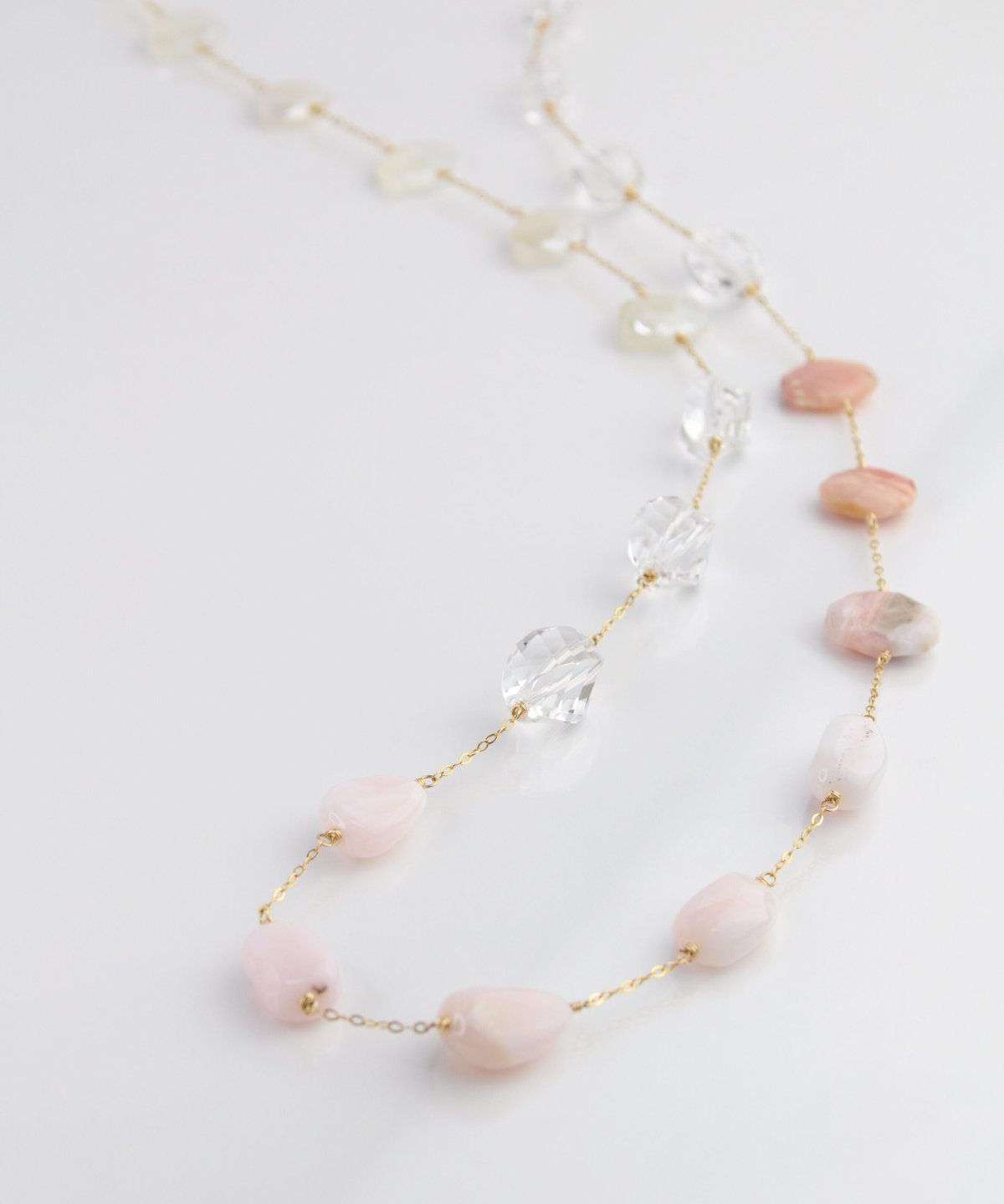 anq.】 ピンクオパール/カルセドニー/マザーオブパール/ロック