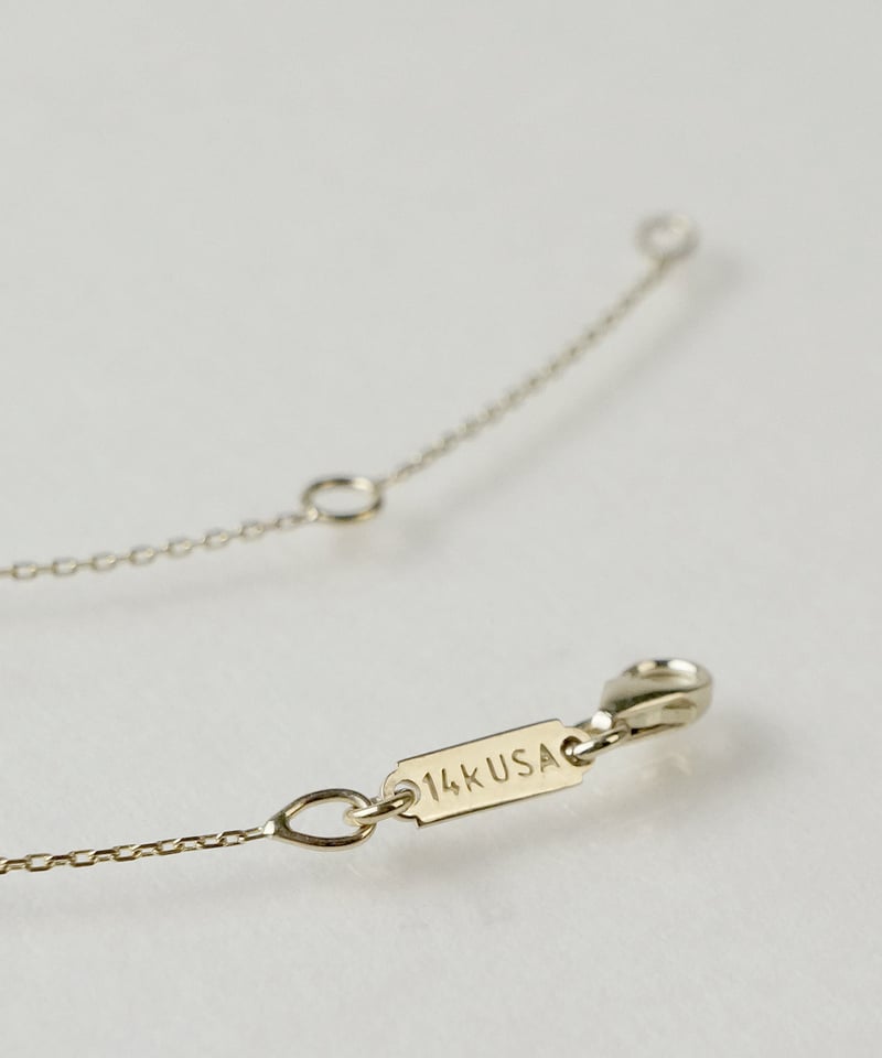 SUZANNE KALAN】crosster K14 ブラウンダイヤネックレス | KU-C 