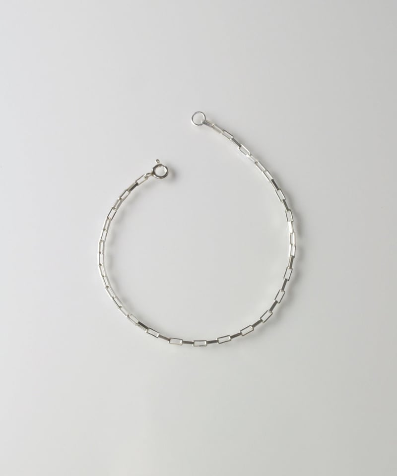 WEB限定【anq.】SV925 シルバーチェーンブレスレット | KU