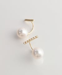 anq.】スモーキークォーツ ピアス / イヤリング | KU-CROISSANT