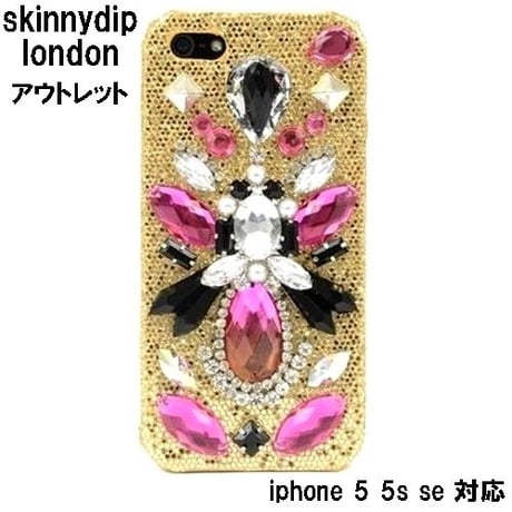 アウトレット SKINNYDIP スキニーディップ ロンドン ビジュー iPhone 5 5S SE Triton Case キラキラ ケース